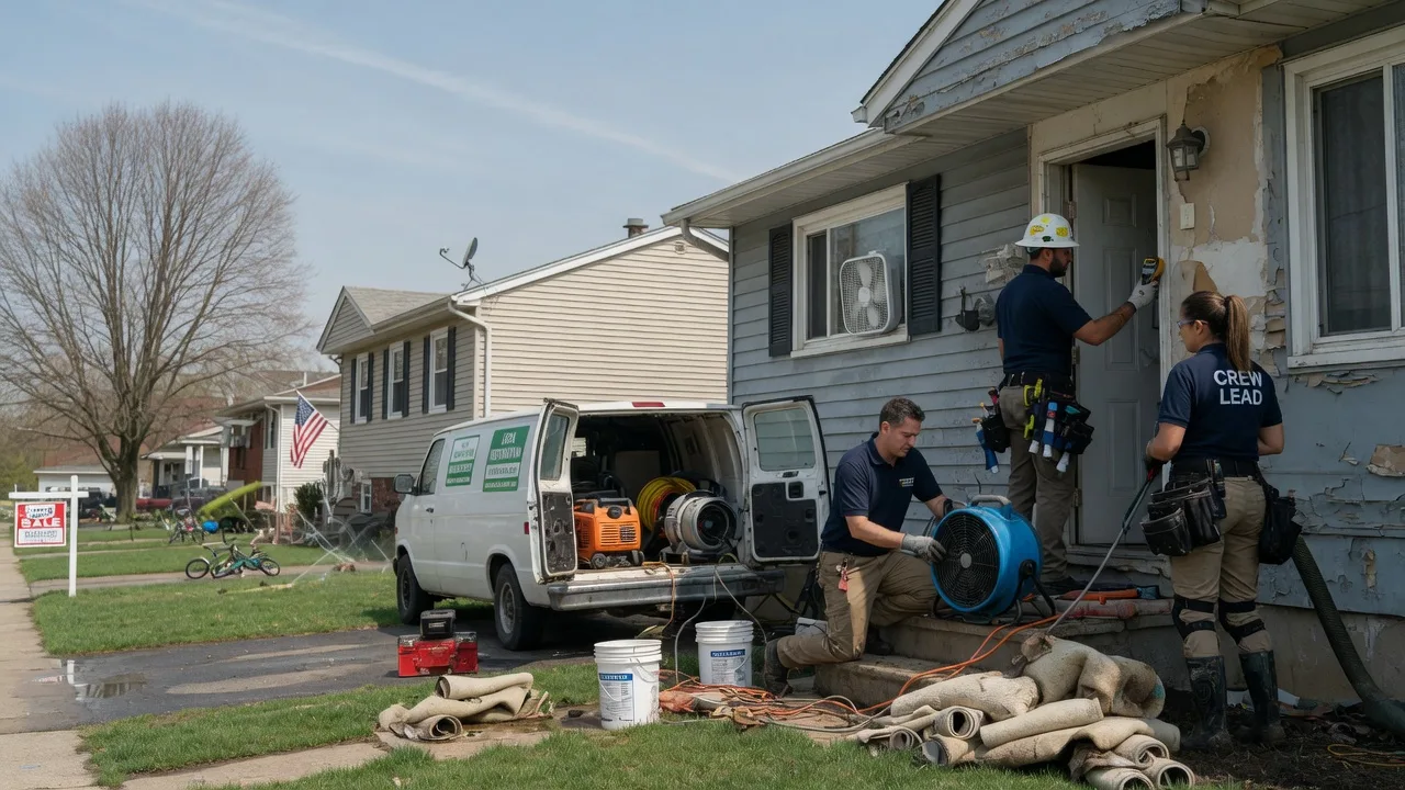 Flood Cleanup in Swengel, PA near me