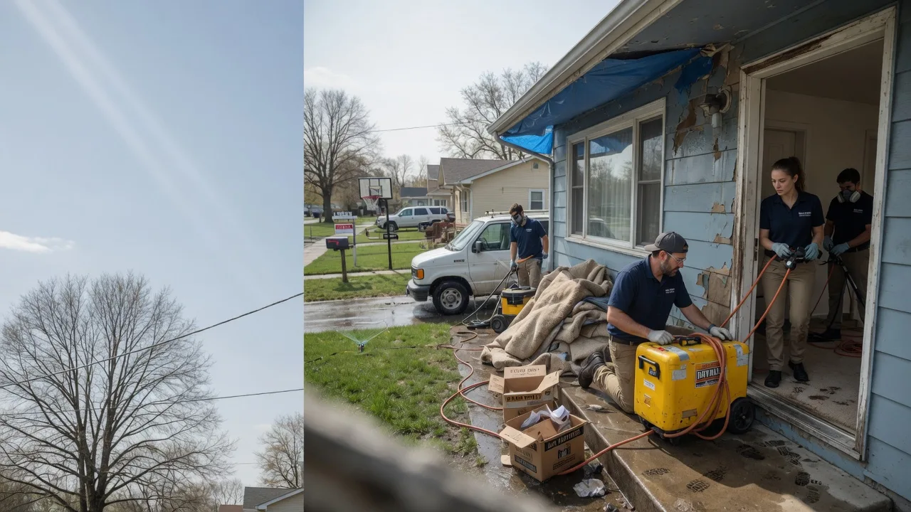 Basement Flood Cleanup in Swengel, PA near me